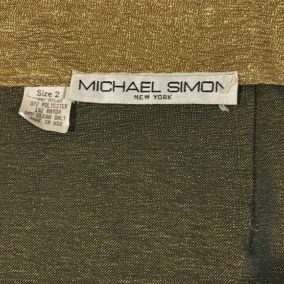 Michael Simon Gold Mini Wrap Size 2