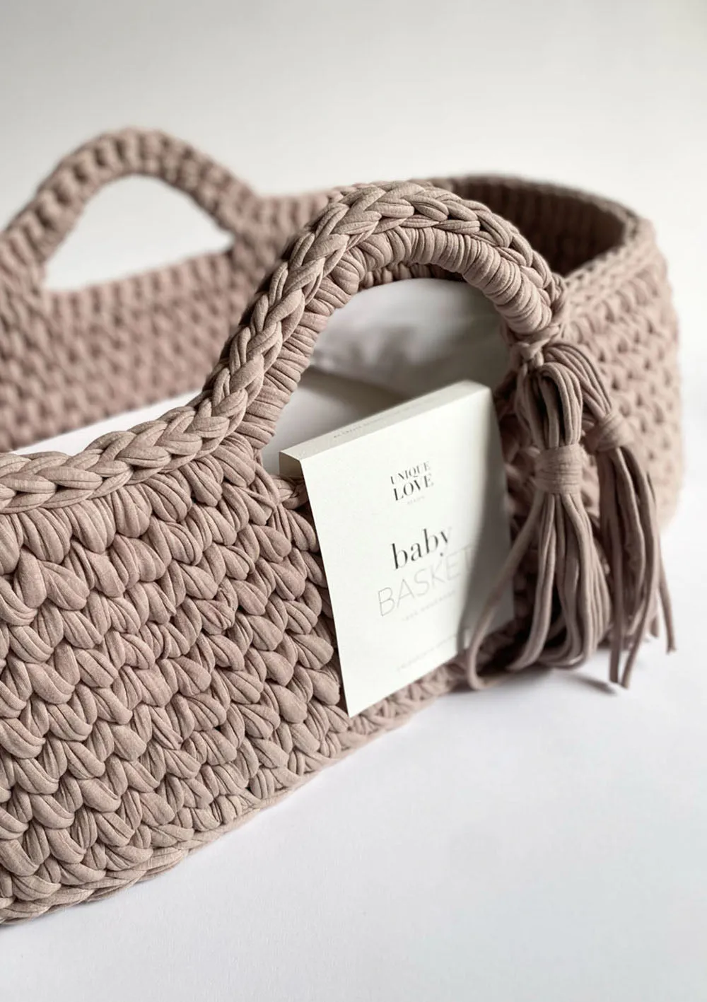 Moseskorb warm taupe