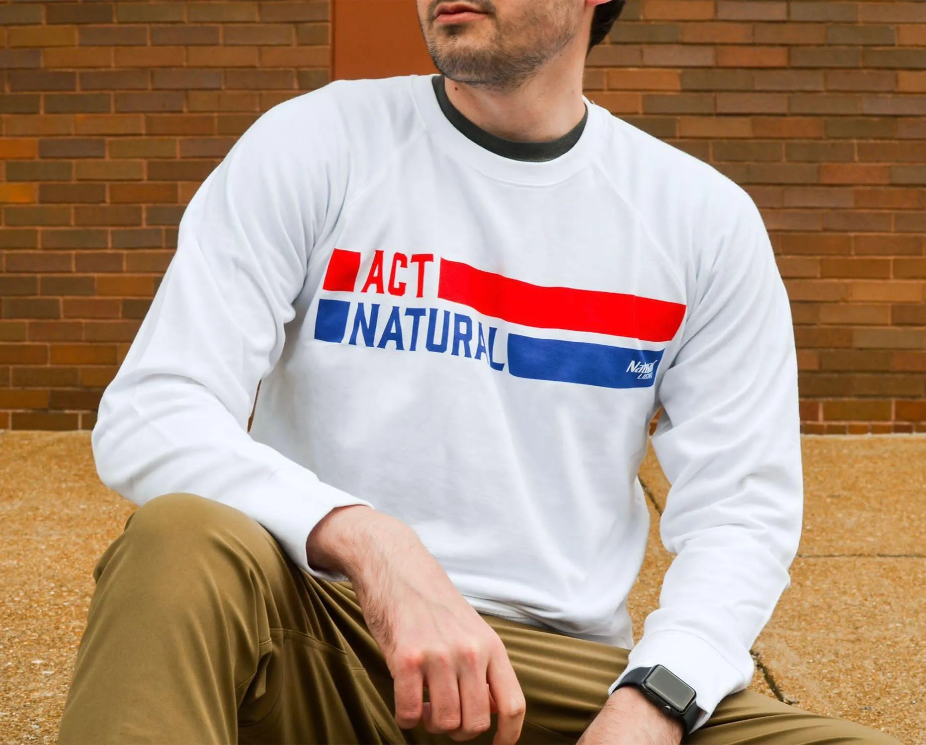Natural Light Act Natural Sweatshirt