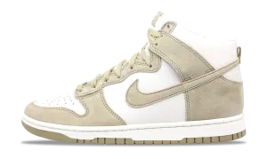 Nike Dunk High Tan Suede White