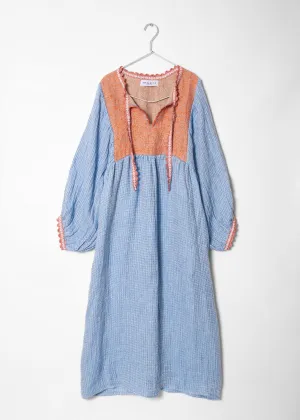 Nina Leuca Zefiro Long Dress - Blue