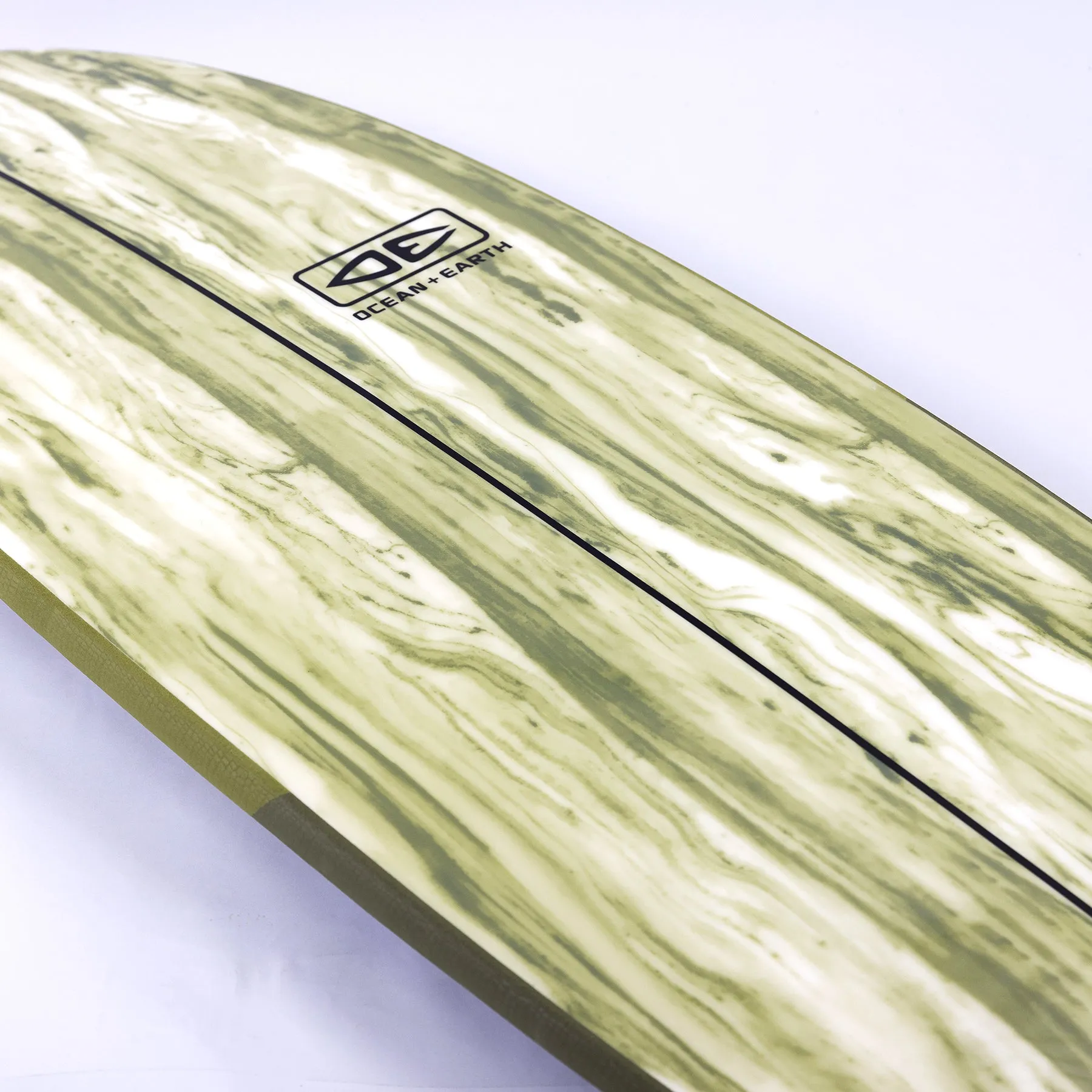 O&E HAPPY HOUR EPOXY SOFT TOP OLIVE - 6'6"