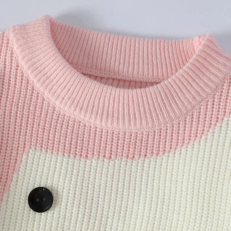 Obsidian Phoenix Luxury Knitted Sweater - High-Quality Thick Warm Men’s Fashion Style Pullover in Korean Harajuku Design