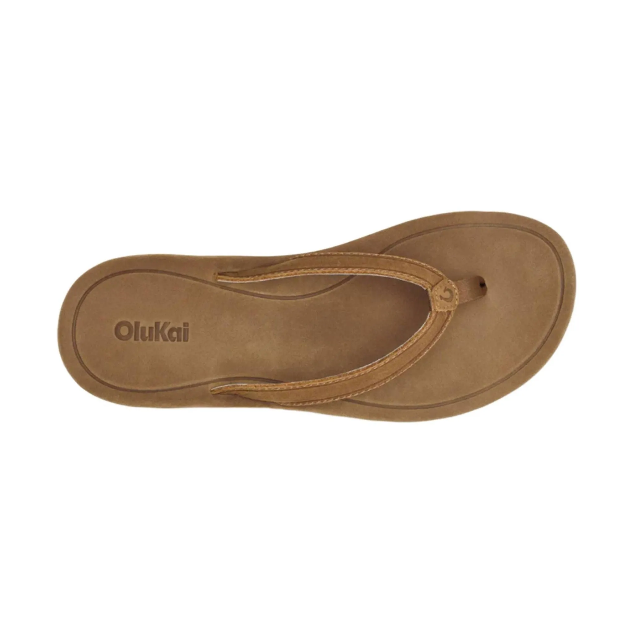 OluKai Women's Southshore Waterproof Leather Sandals -  Toffee