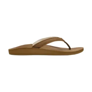 OluKai Women's Southshore Waterproof Leather Sandals -  Toffee