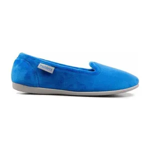 Padders Albertine Slippers - Blue Velour