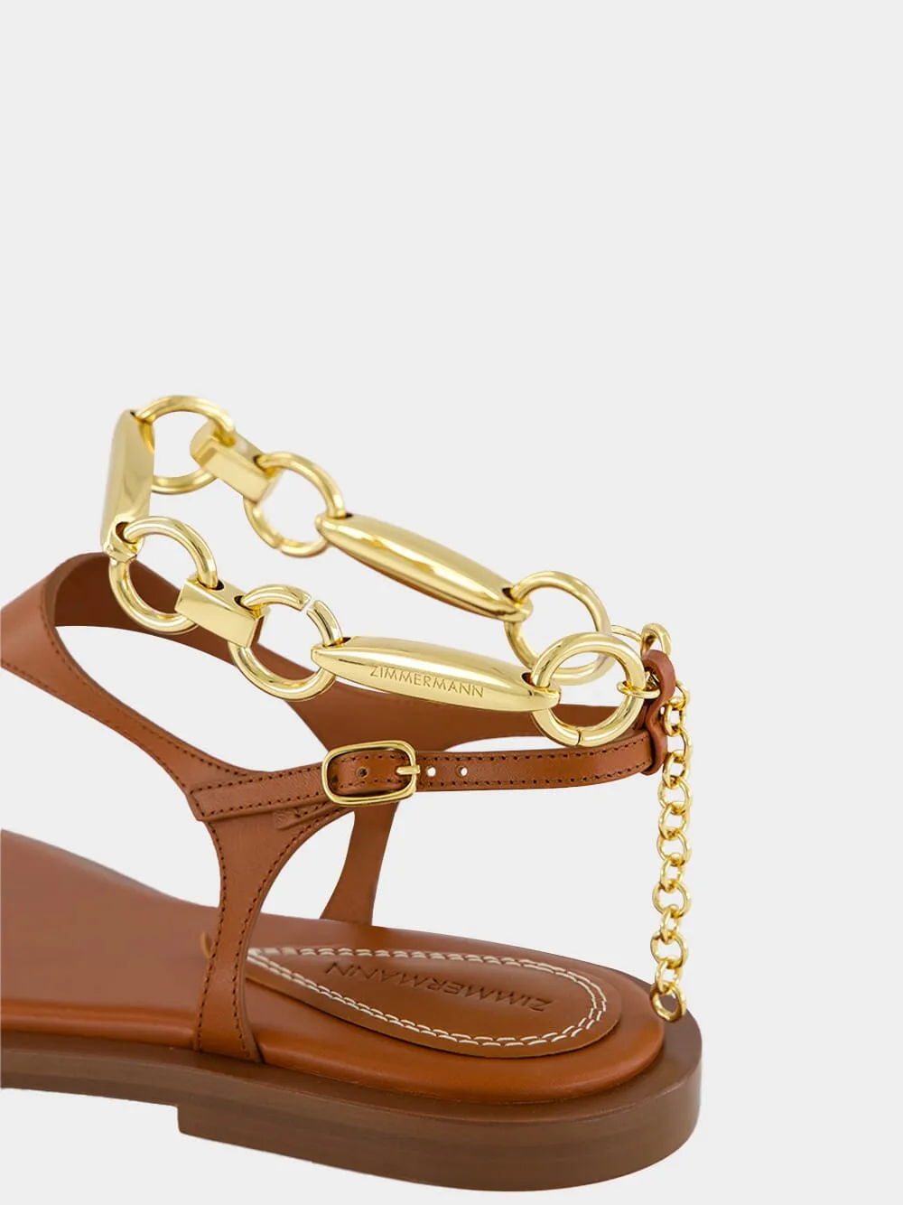 Pecan Wild Leather Sandal