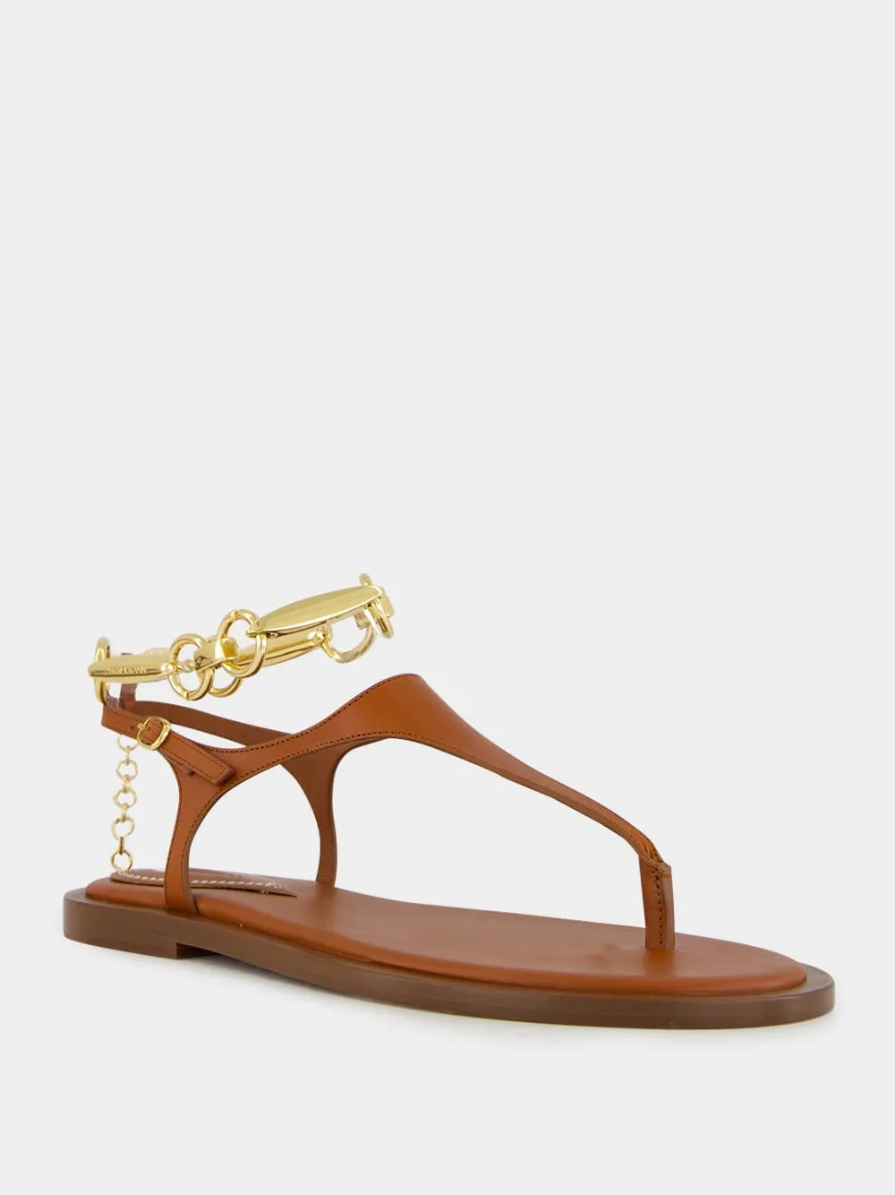 Pecan Wild Leather Sandal
