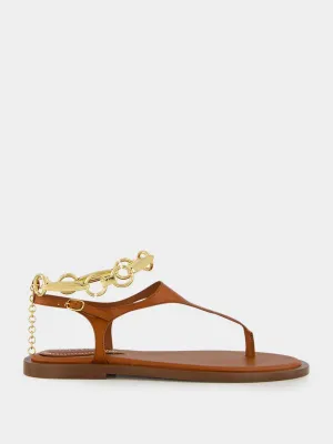 Pecan Wild Leather Sandal