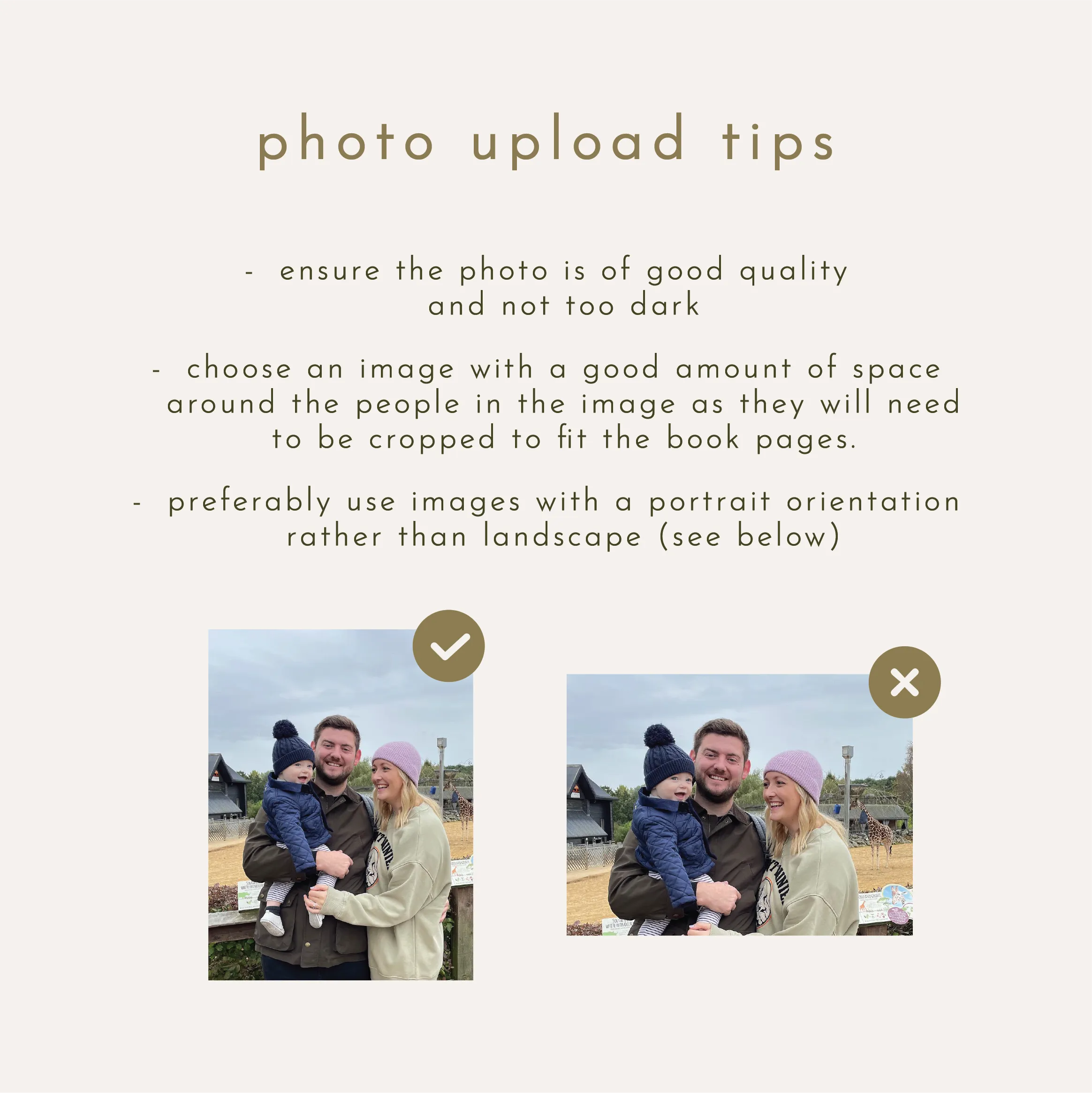 Personalised photo soft crinkle baby book - 5 photos
