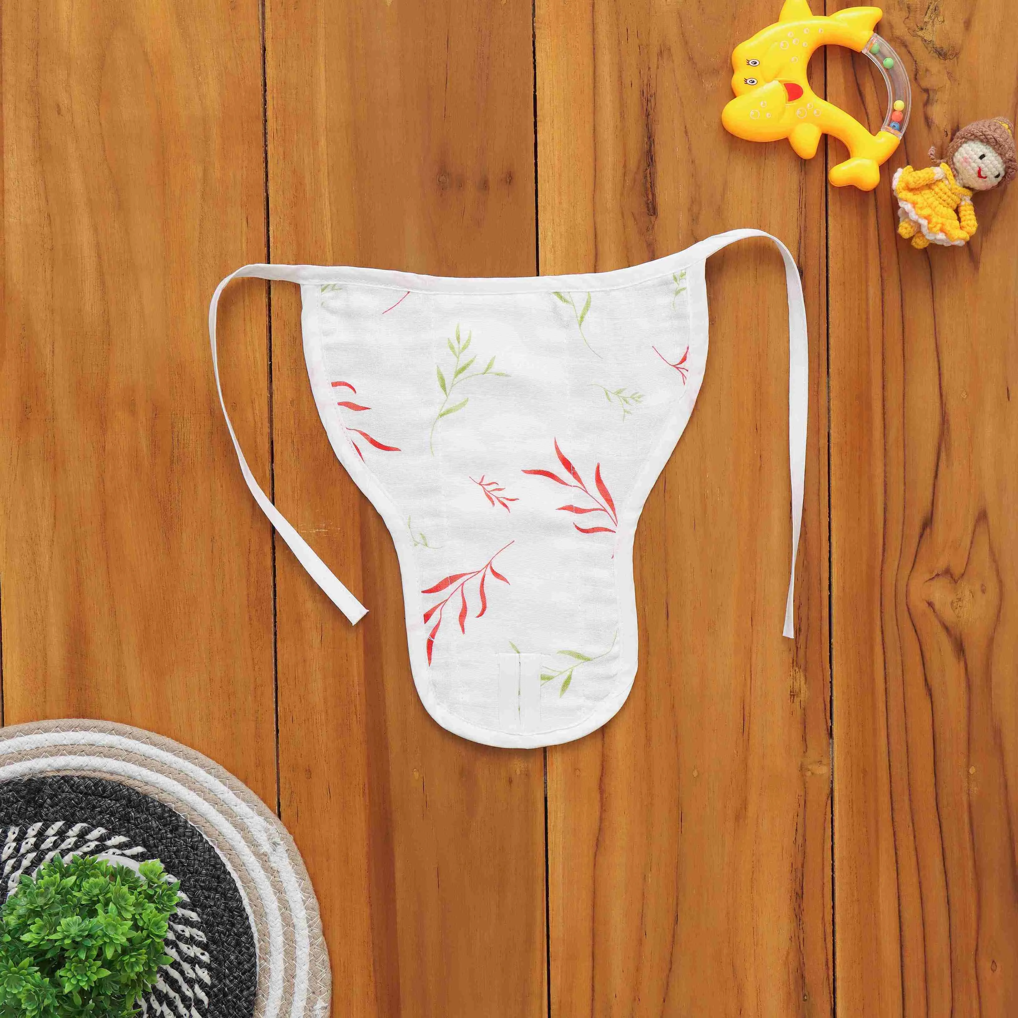 Playful Prints Set: Baby Frock with Matching Underwear and Cap