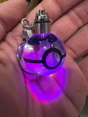 Pokemon Squirtle LED Light Up Keychain