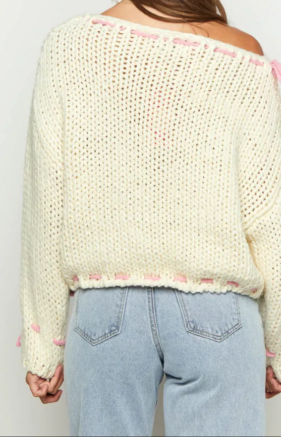 Ravenna cream colored sweater 