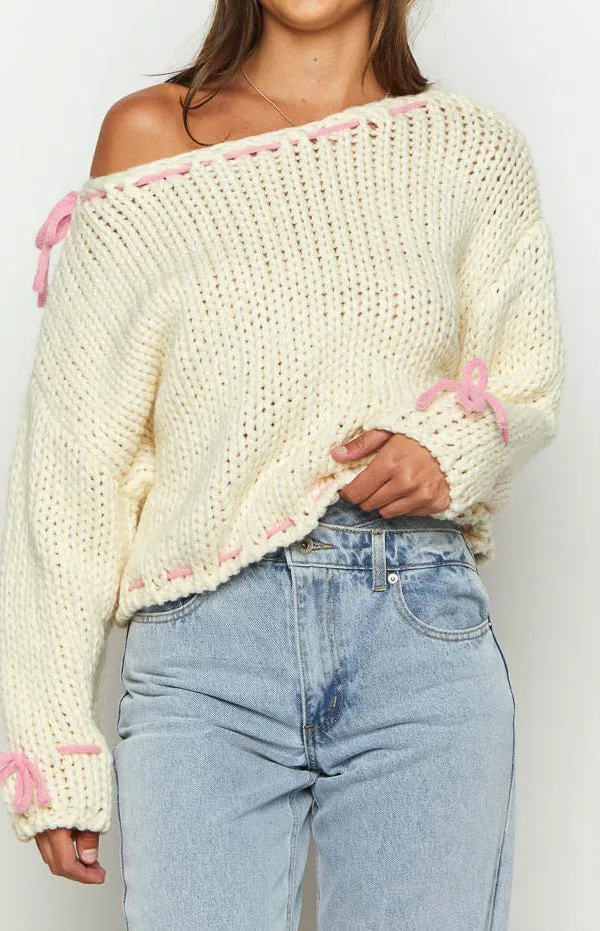 Ravenna cream colored sweater 