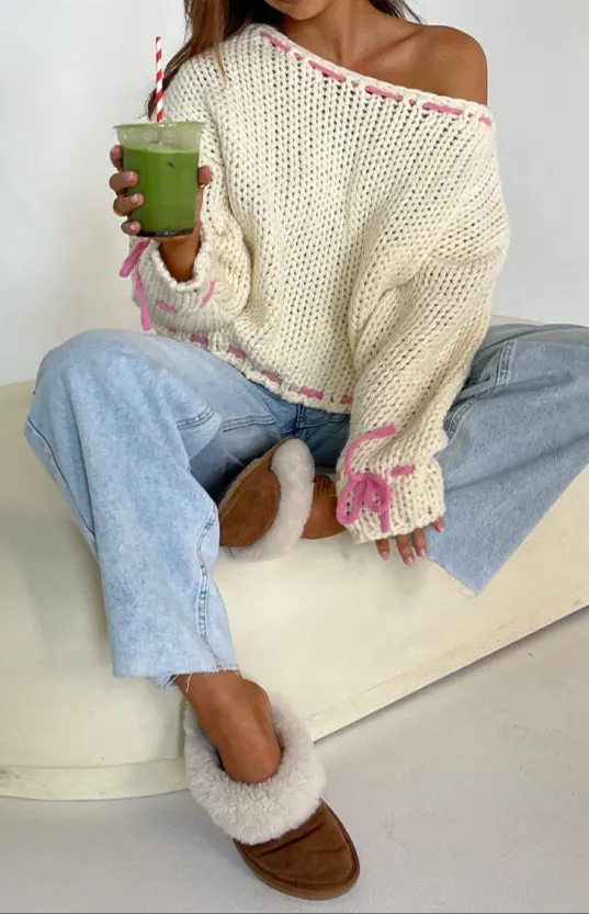 Ravenna cream colored sweater 
