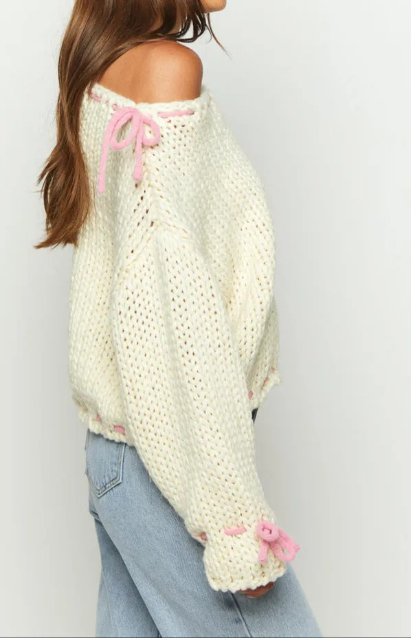 Ravenna cream colored sweater 