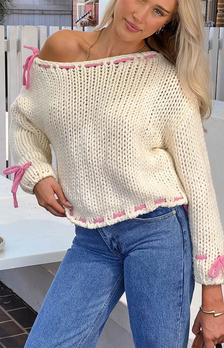 Ravenna cream colored sweater 