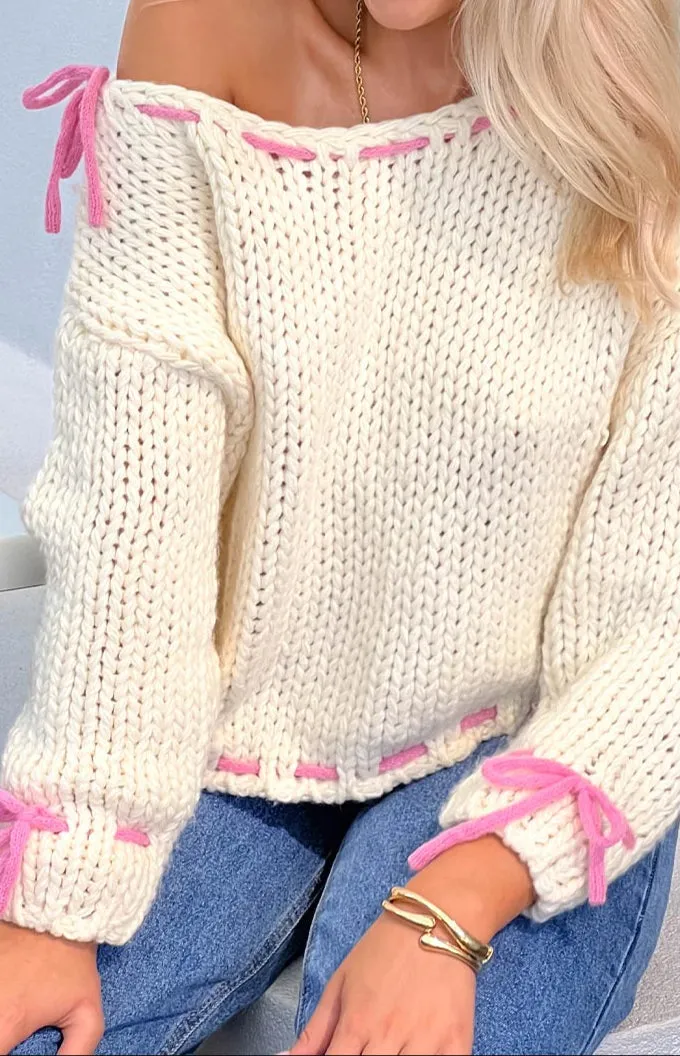 Ravenna cream colored sweater 