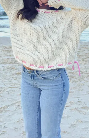 Ravenna cream colored sweater 