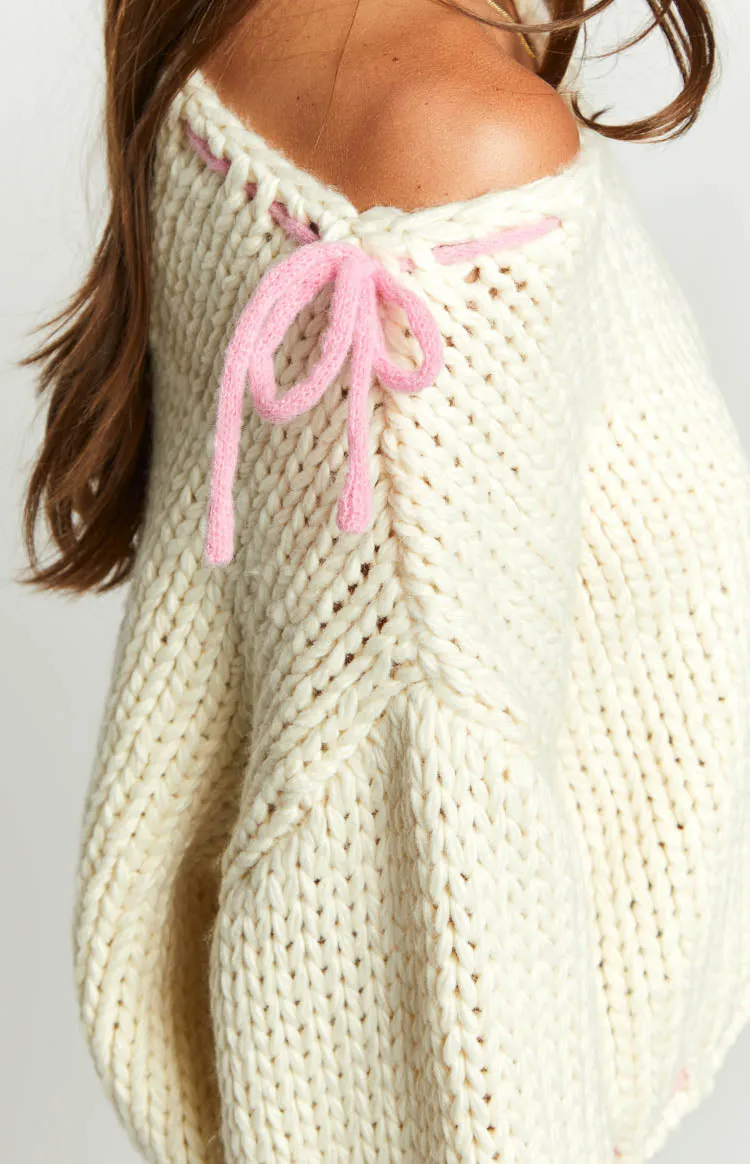 Ravenna cream colored sweater 