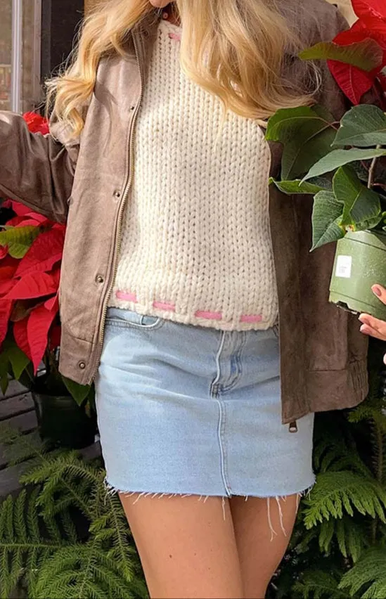 Ravenna cream colored sweater 
