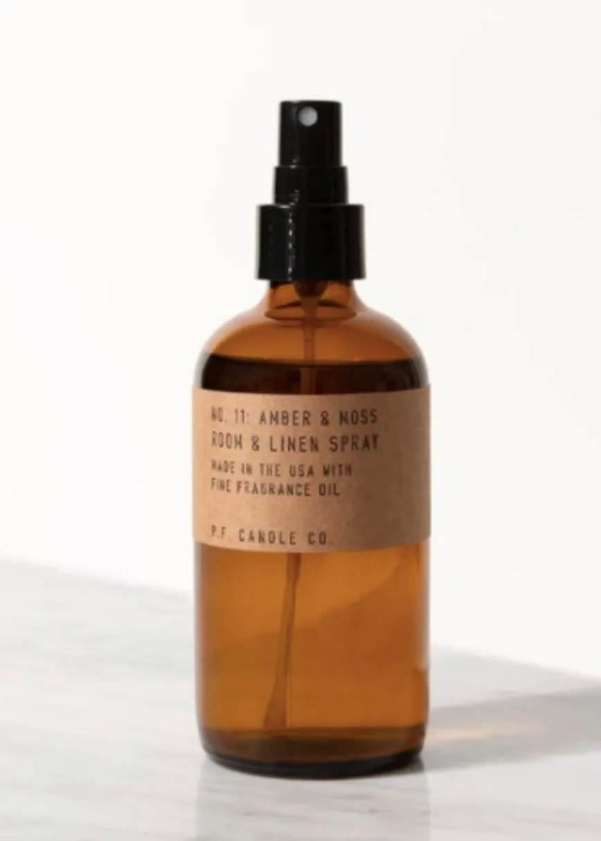 Room   Linen Spray Amber   Moss