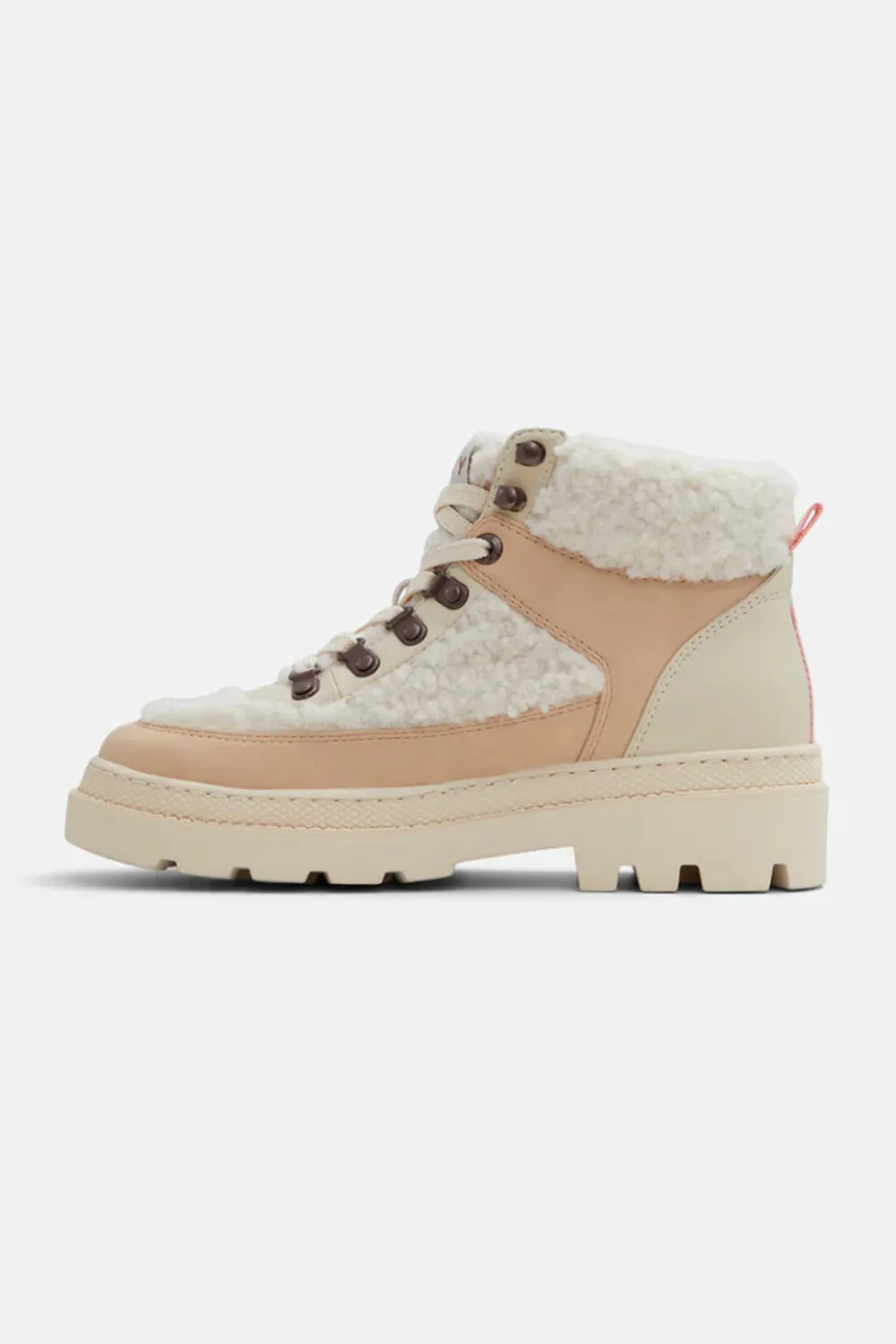 Roxy Venture Out Fur Lace Up Boors for Women in Nude | 13863925-109
