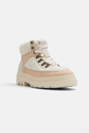 Roxy Venture Out Fur Lace Up Boors for Women in Nude | 13863925-109