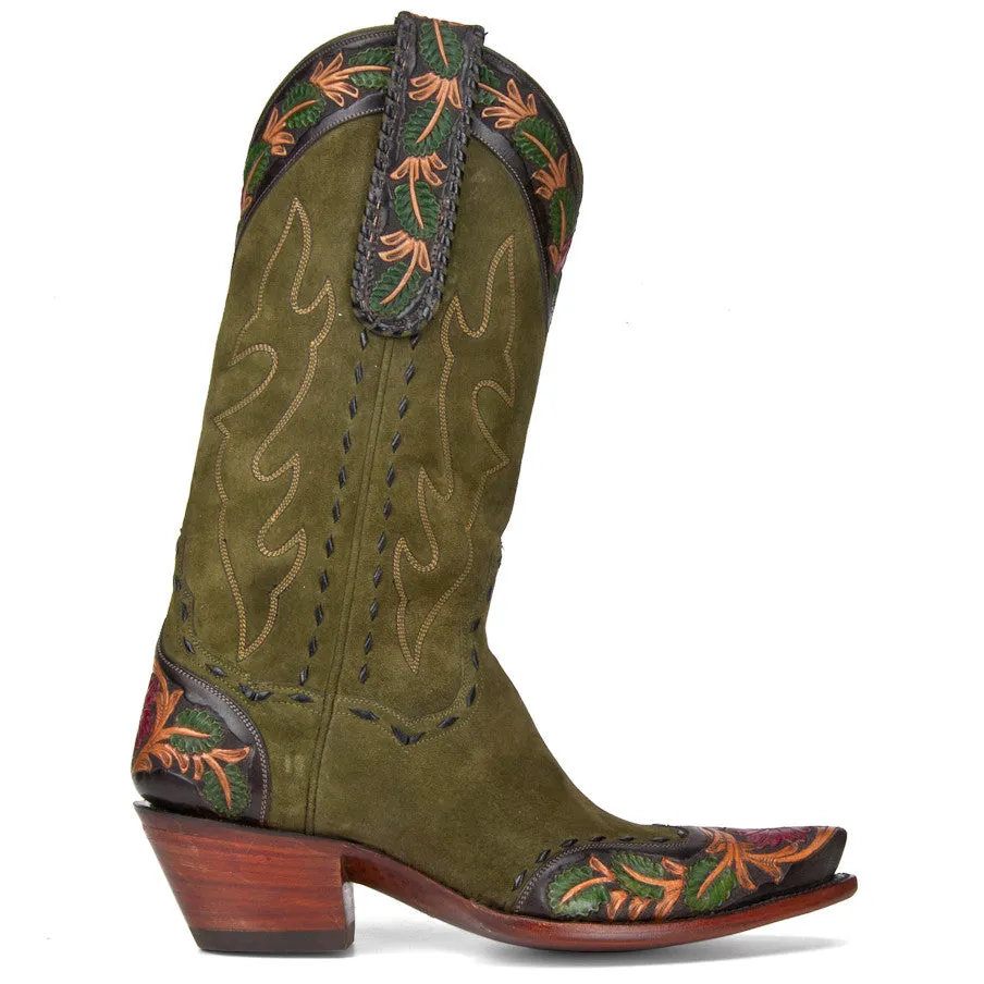 Saddle Floral 12"