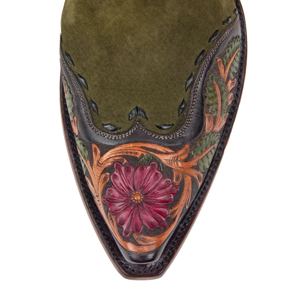 Saddle Floral 12"