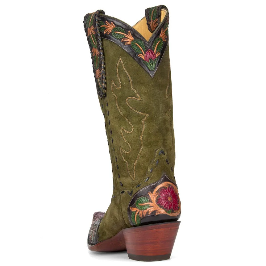 Saddle Floral 12"
