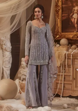 Samaya lavender sharara set