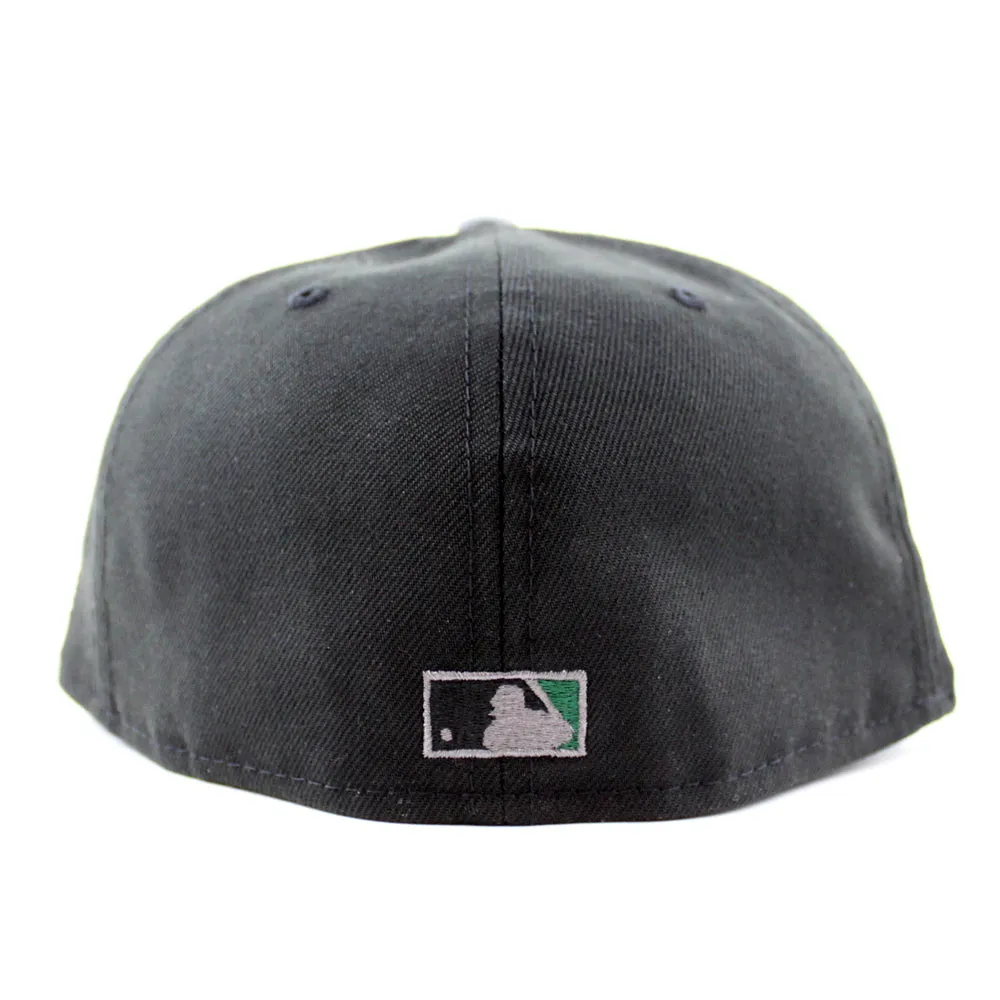 San Diego Padres 2016 All-Star Game New Era Fitted 59Fifty Hat (GITD Black Stone gray Dark Green Under Brim)