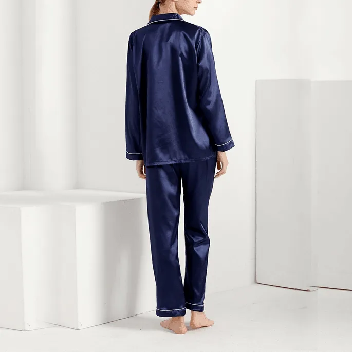 Satin Long PJ Set
