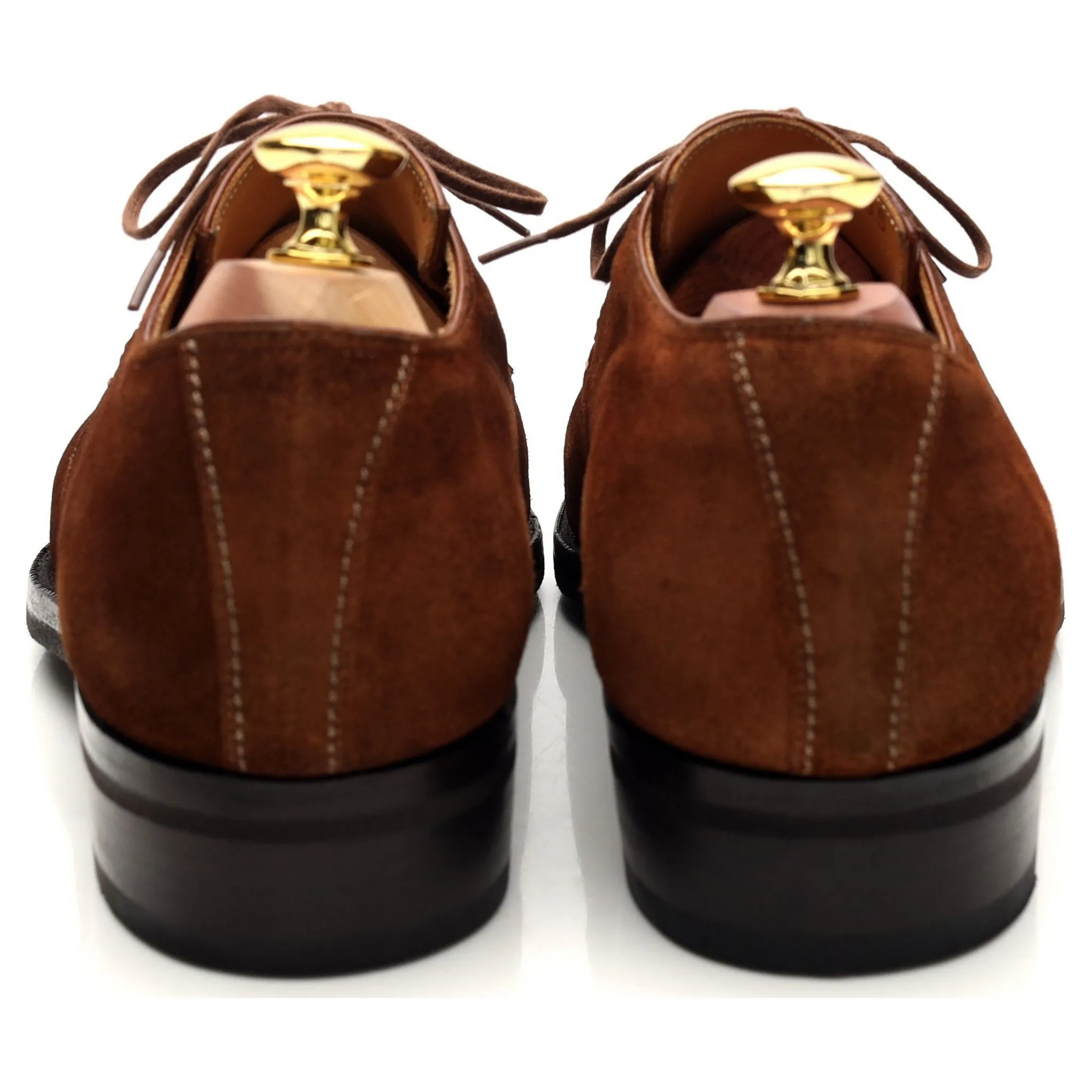 'Sergio' Snuff Brown Suede Derby UK 7.5