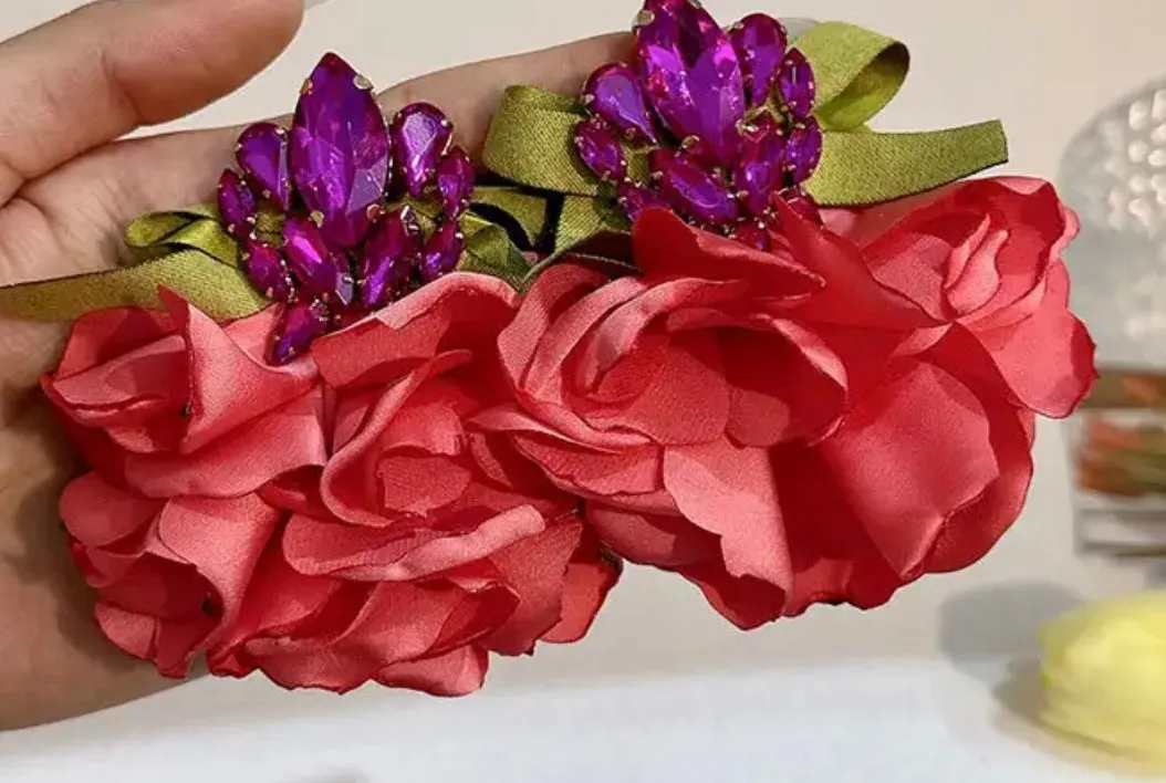 Soft Rose Earrings