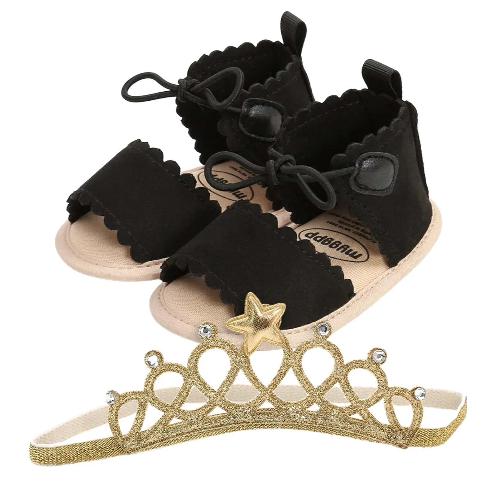 Soft Sole Sandals With Headband