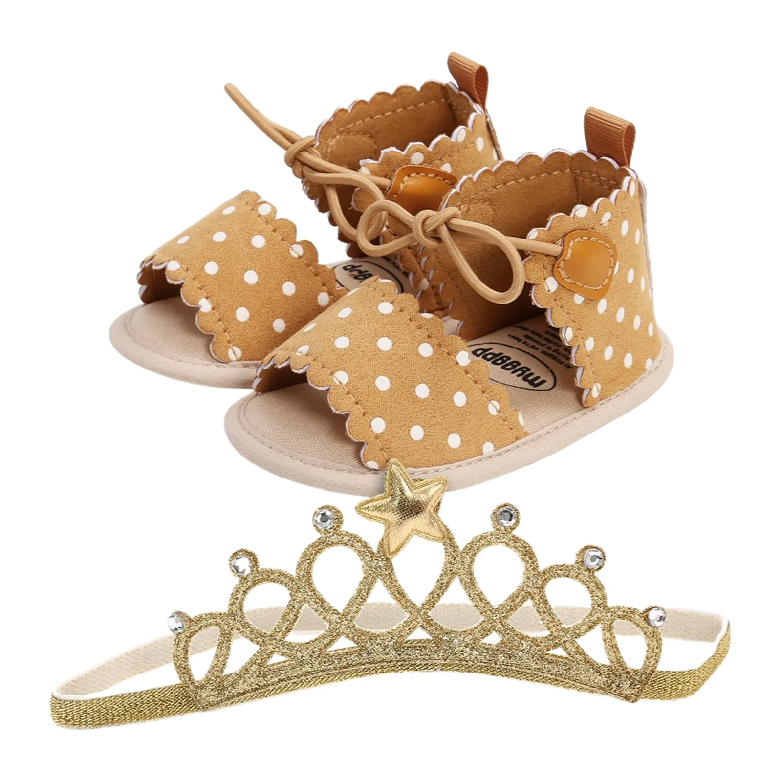 Soft Sole Sandals With Headband