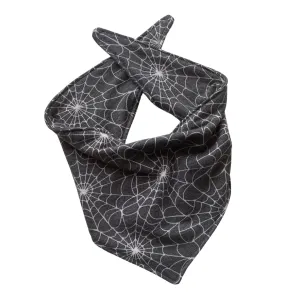 Spider Webs on Soft Black scARF