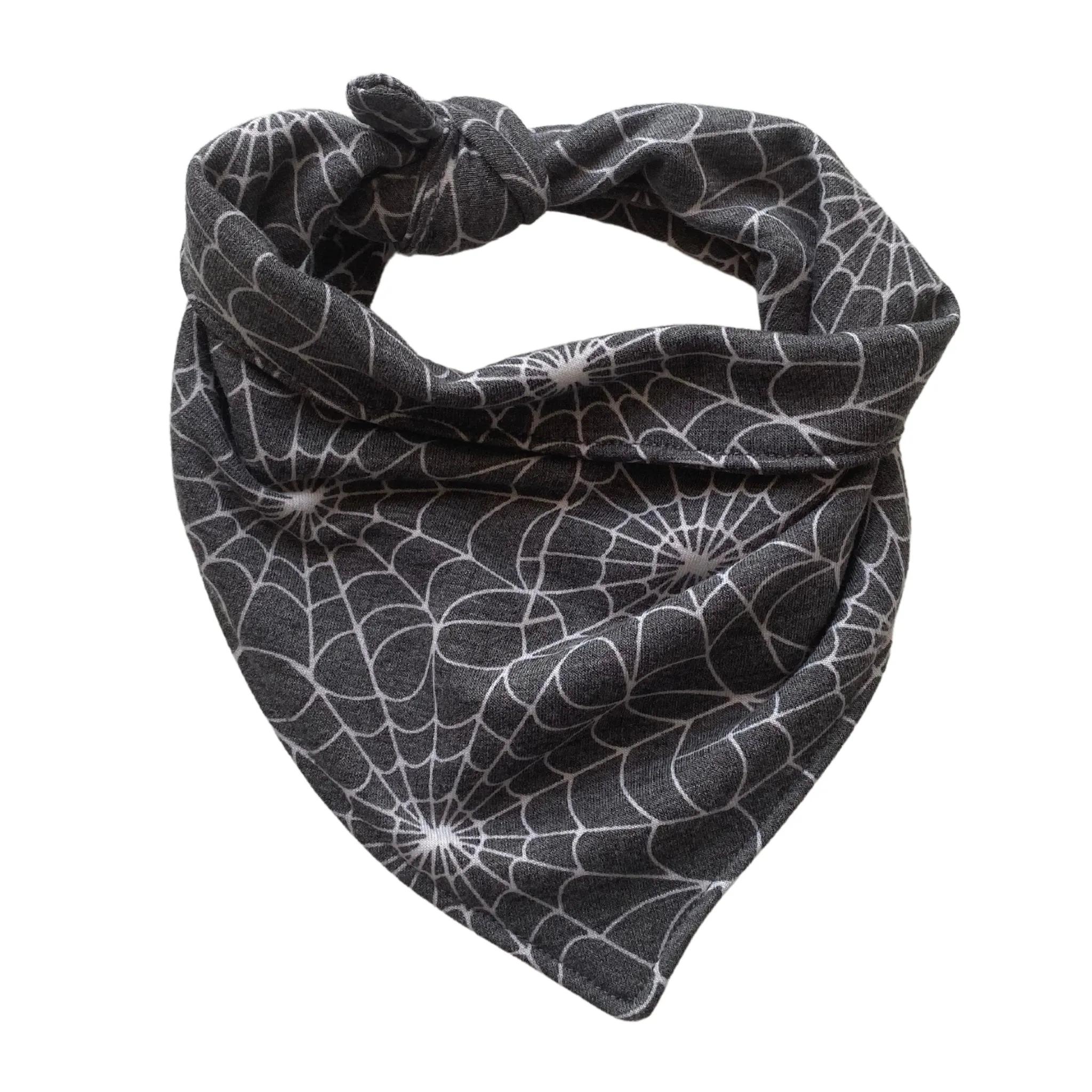 Spider Webs on Soft Black scARF