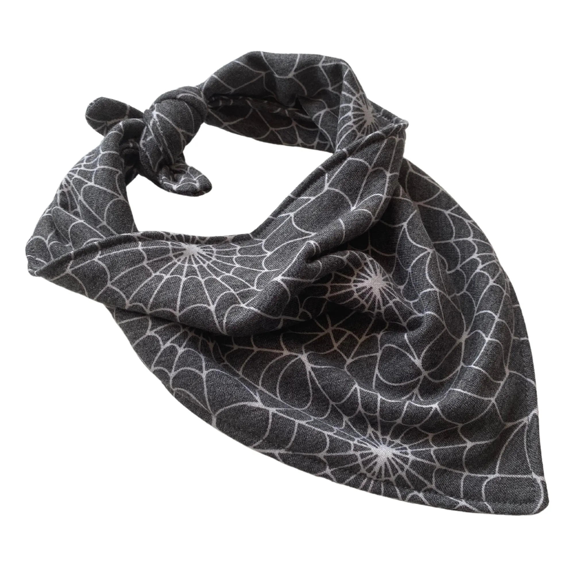 Spider Webs on Soft Black scARF