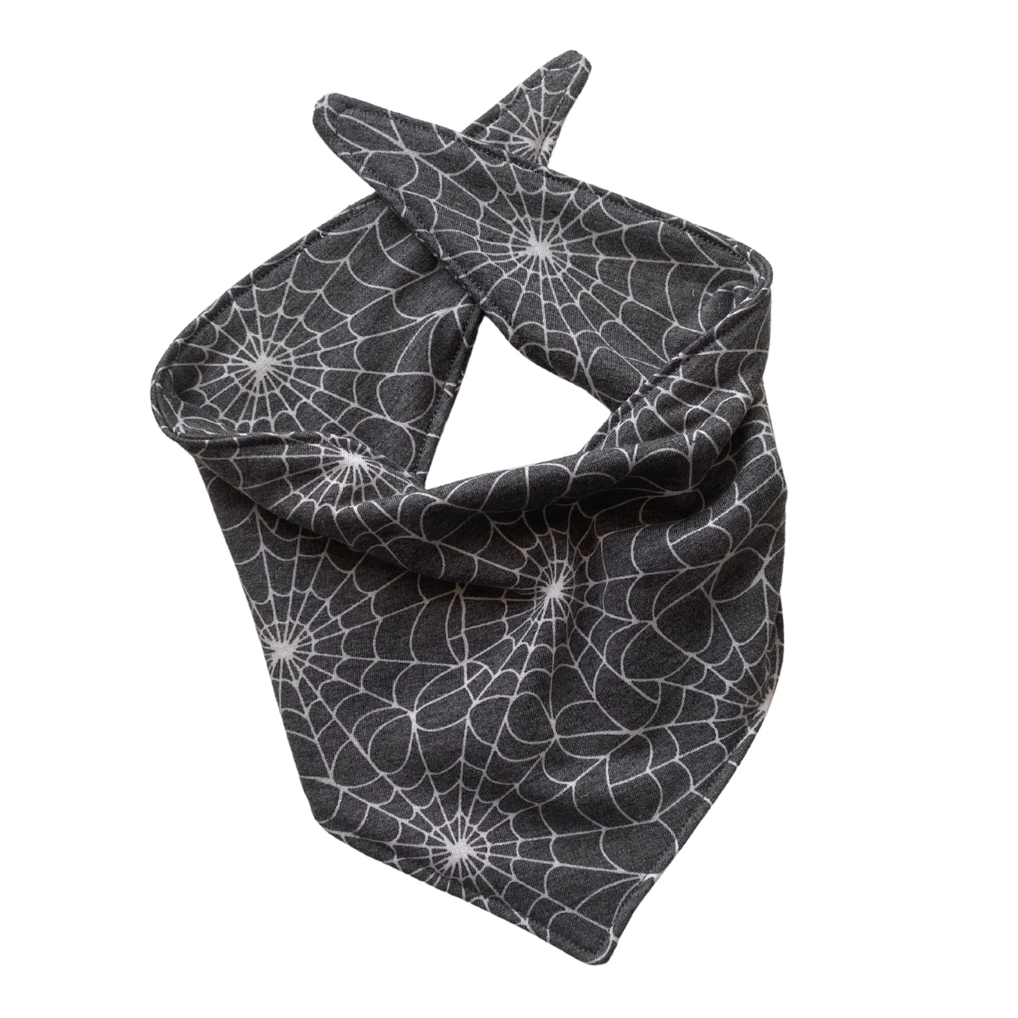 Spider Webs on Soft Black scARF