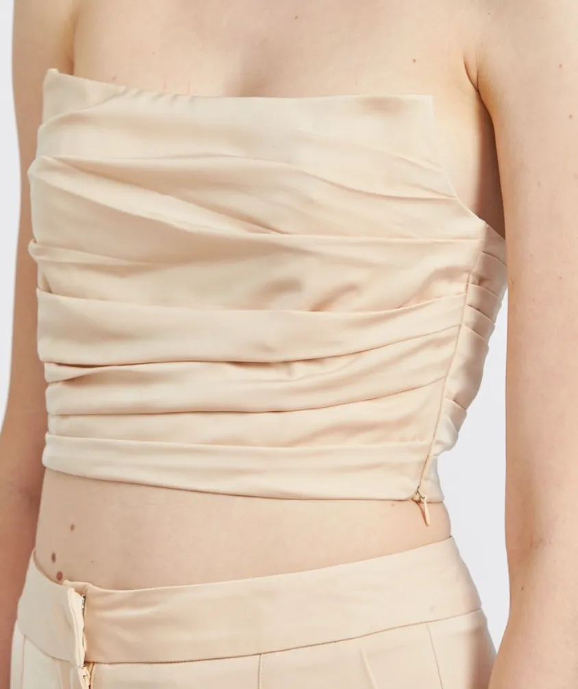 Straight Neck Tube Top