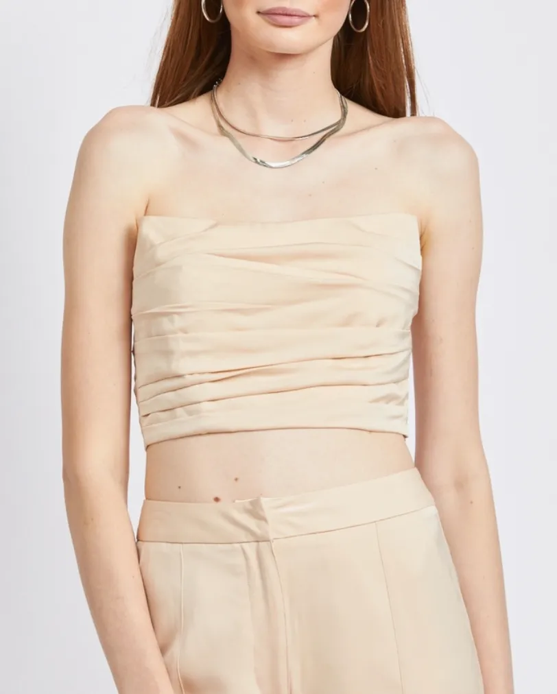 Straight Neck Tube Top