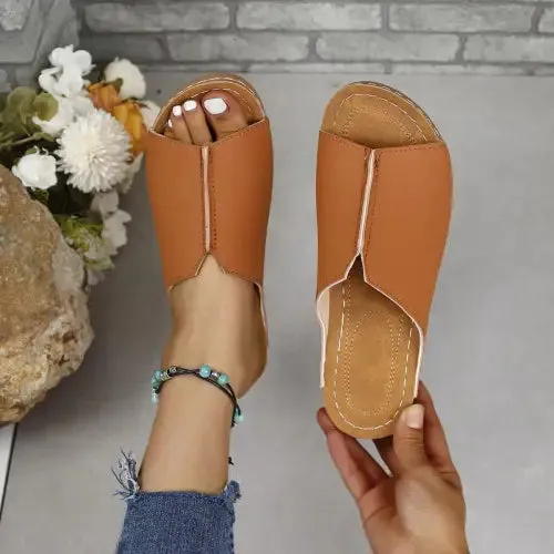 Summer Leather Sandals