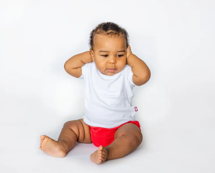 Super-Soft Organic Cotton Baby Rib Short Sleeve Lap Tee| Elf