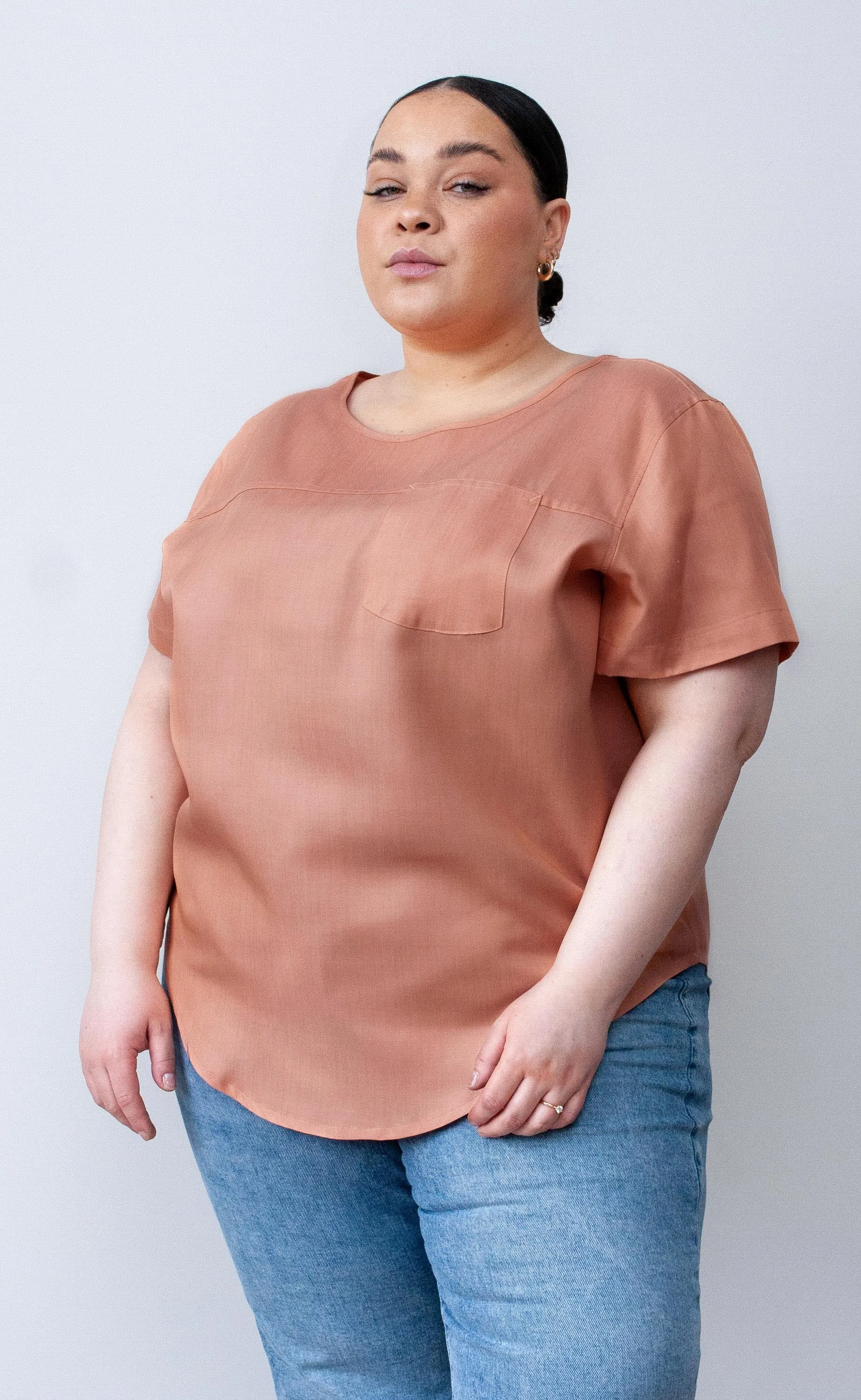 The Artisan - Woven Tee - 100% Tencel
