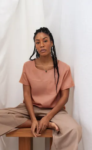 The Artisan - Woven Tee - 100% Tencel