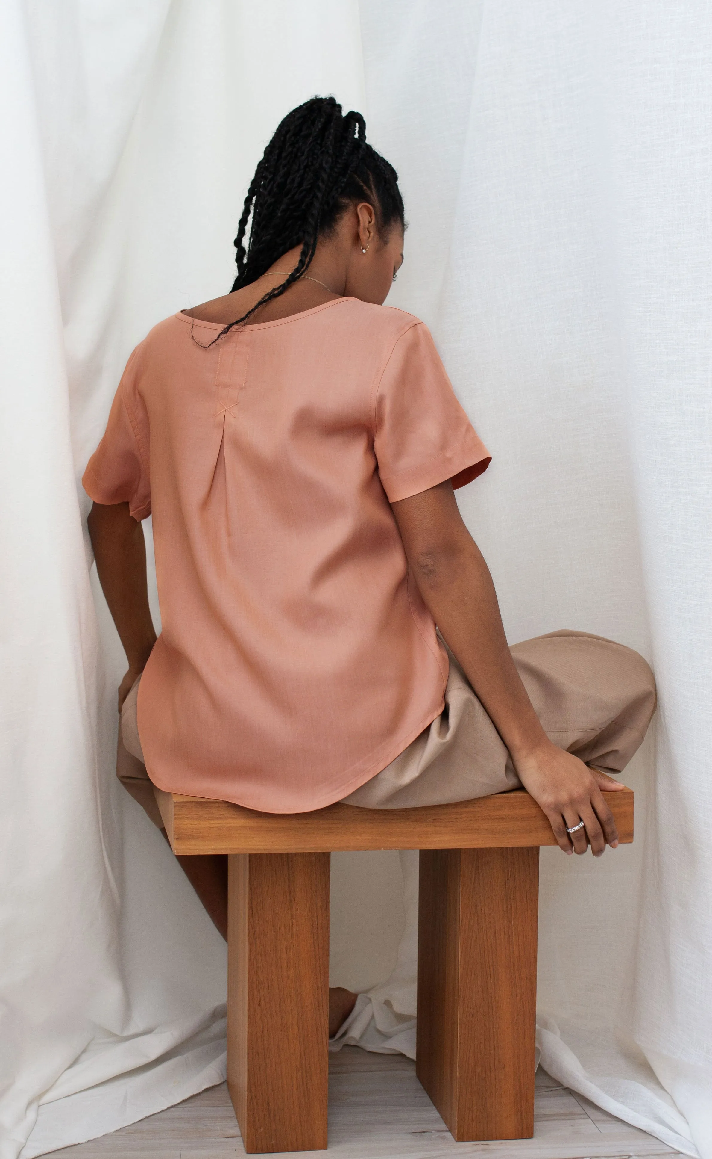 The Artisan - Woven Tee - 100% Tencel