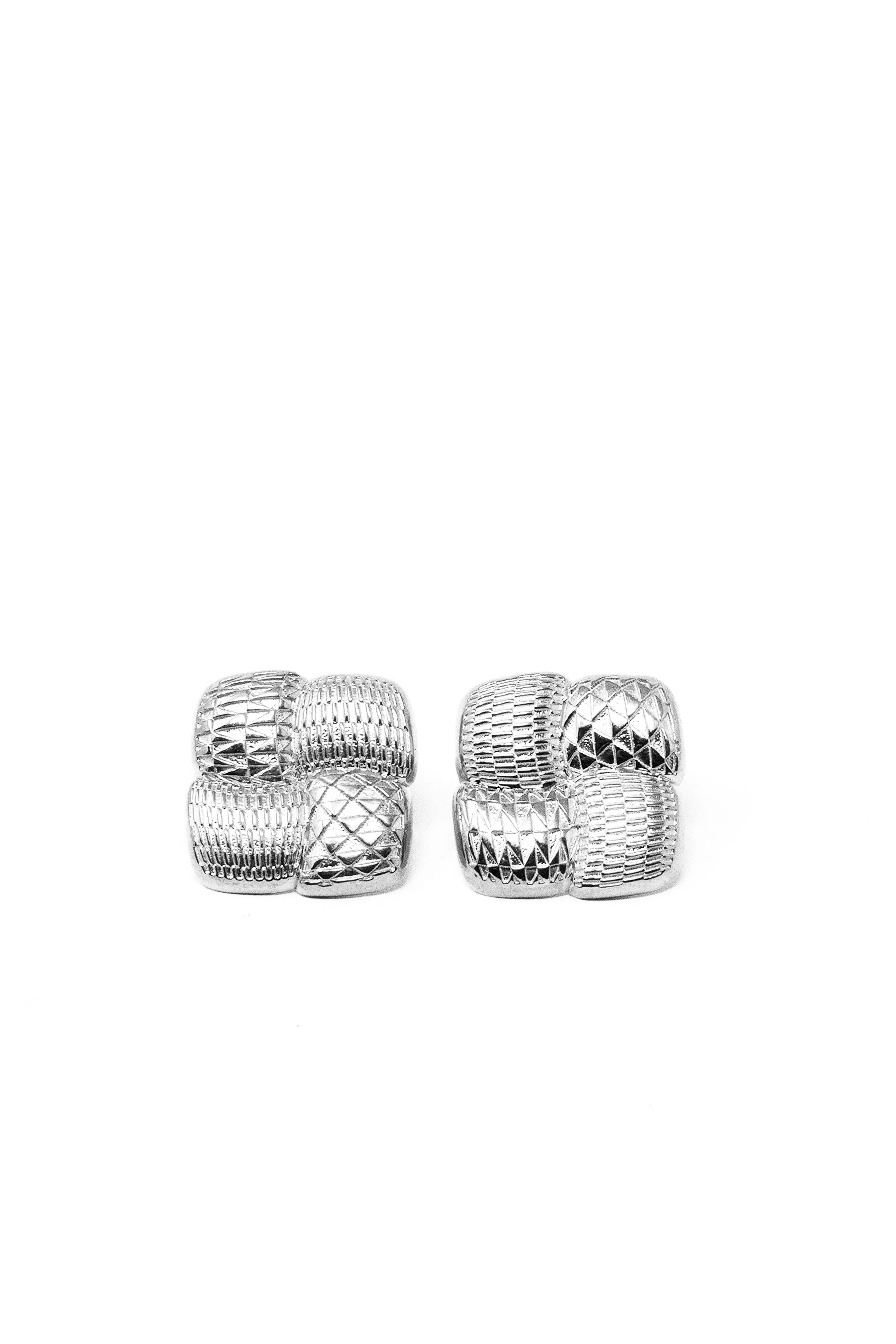 THE WOVEN Kente Stud Earrings II
